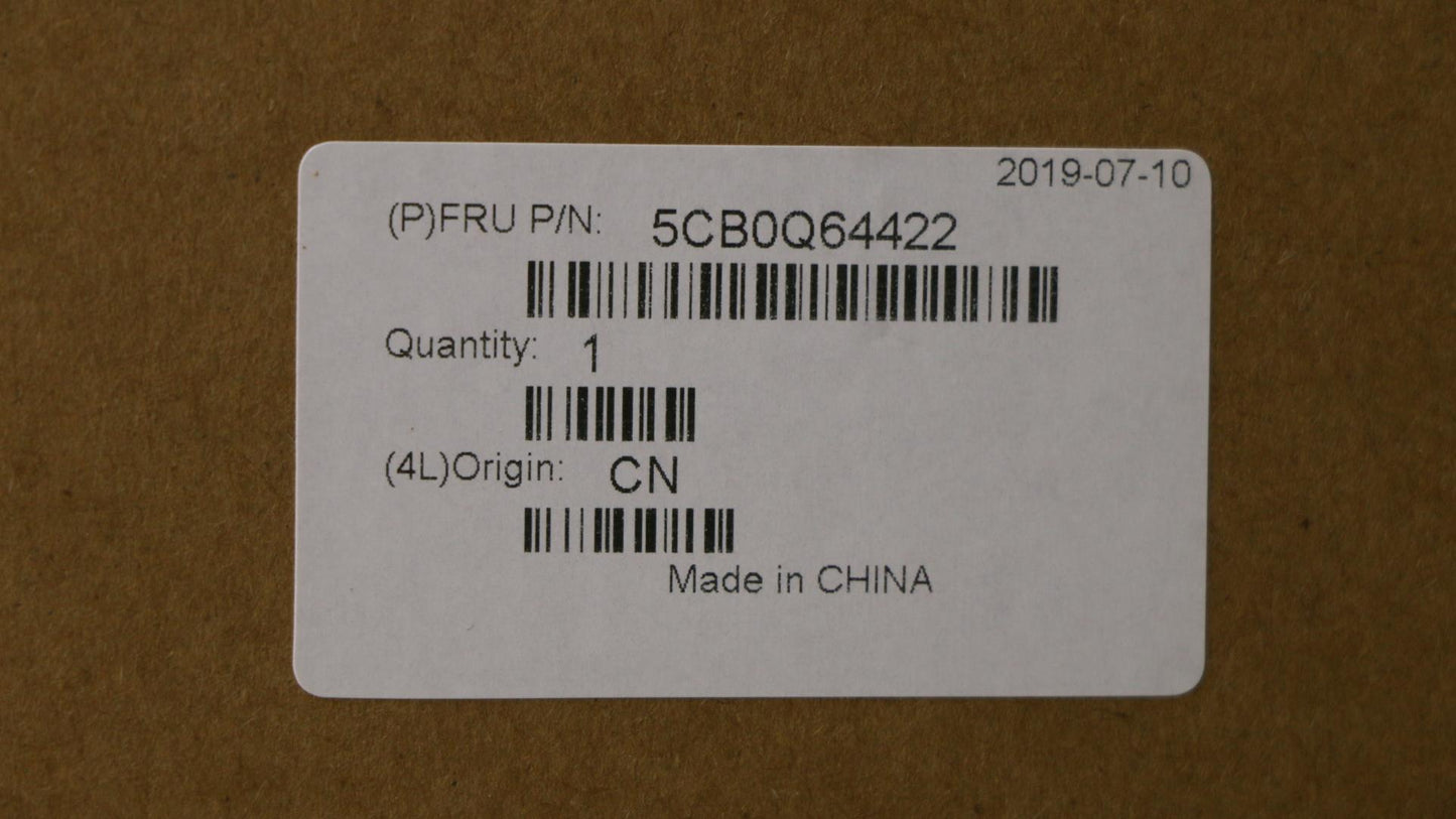 Lenovo Uppercasec81Ay W/Kb Fp Nbl Mr - 5CB0Q64422