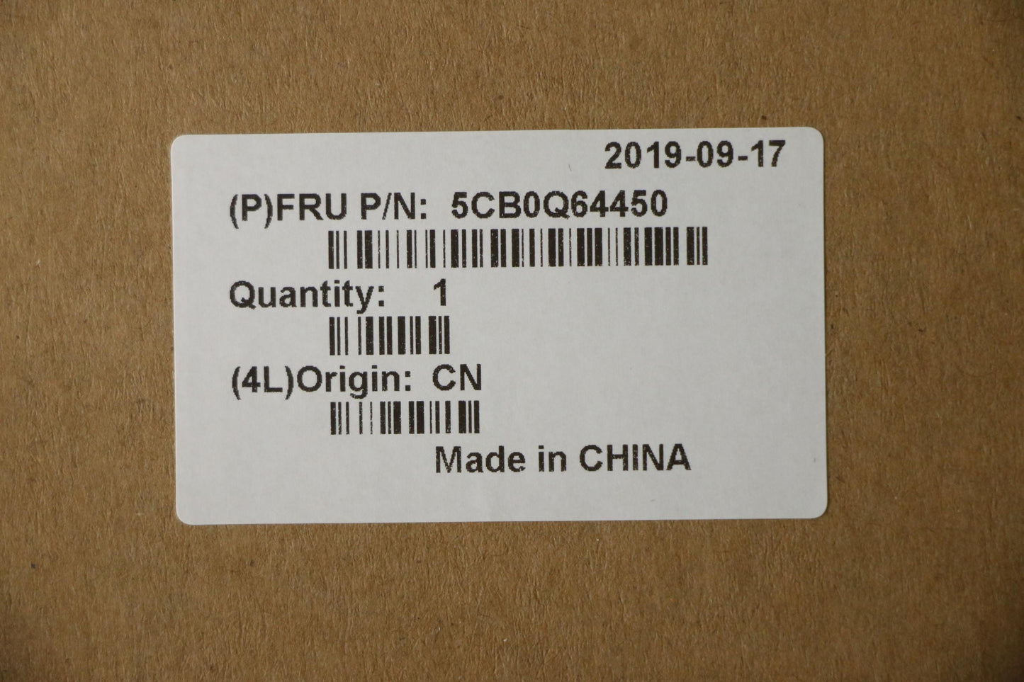 Lenovo Uppercasec81Ayw/Kb Fp Nbl Ig T - 5CB0Q64450