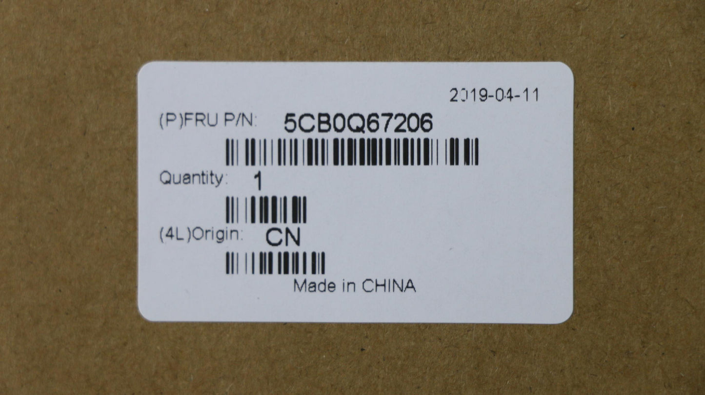 Lenovo Upper Case L 80Wk Bk Gd Bl W/K - 5CB0Q67206