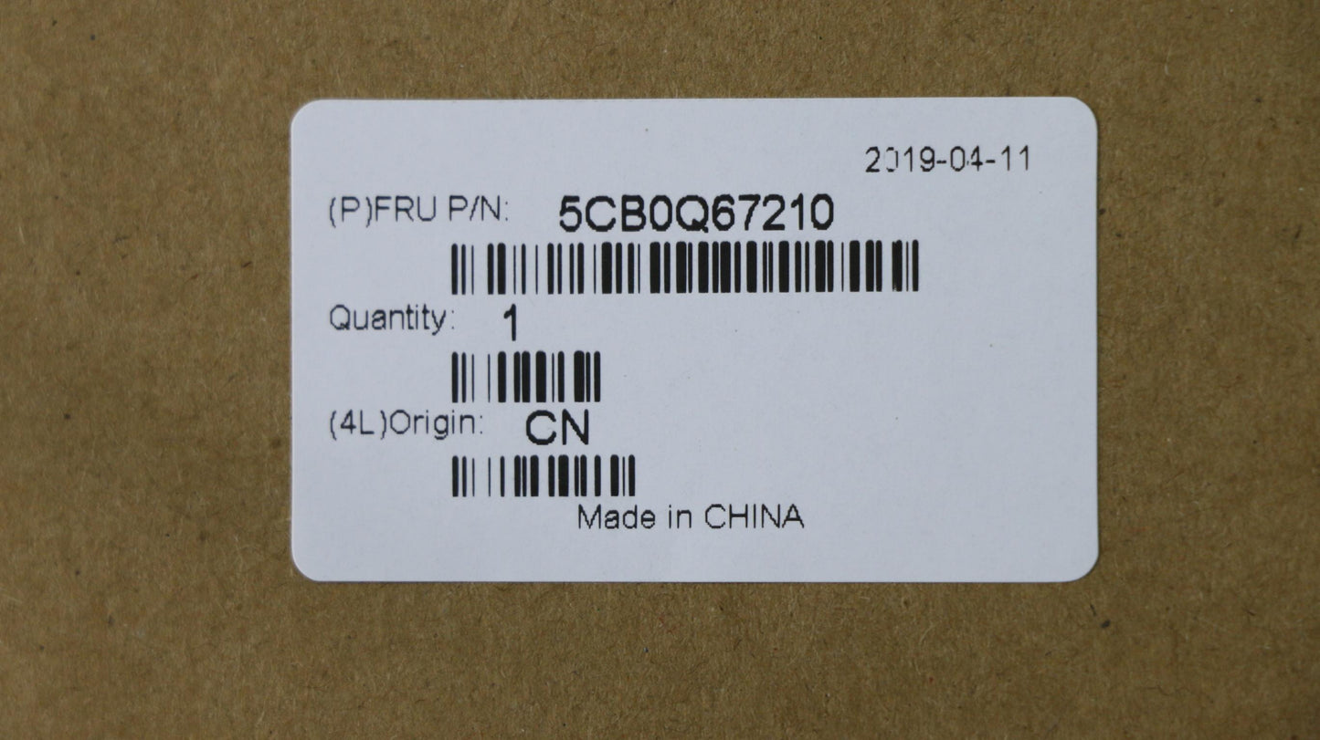 Lenovo Upper Case L 80Wk Bk Gd Bl W/K - 5CB0Q67210