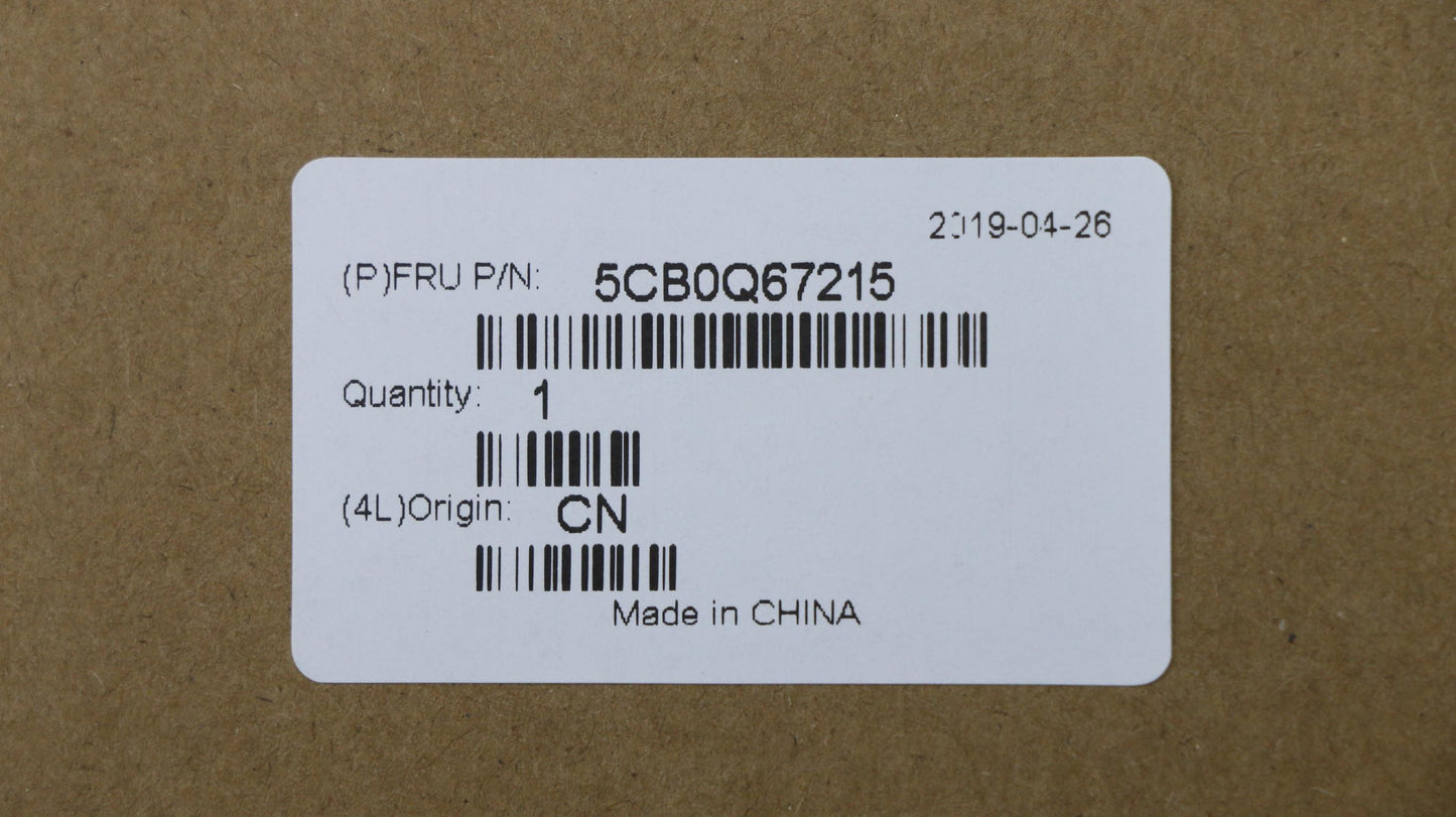 Lenovo Upper Case L 80Wk Rd Bl W/Kb K - 5CB0Q67215
