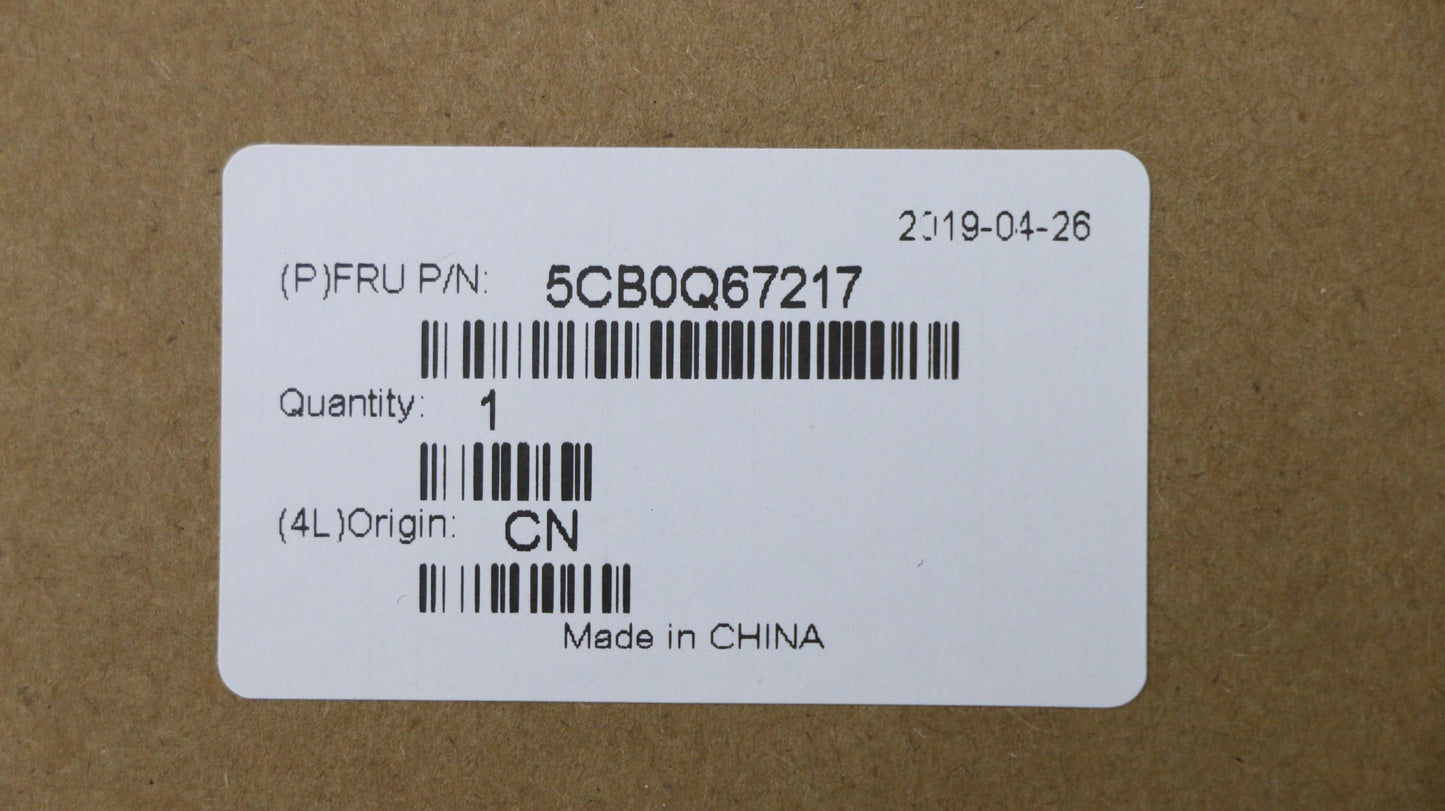 Lenovo Upper Case L 80Wk Bk Gd Bl W/K - 5CB0Q67217
