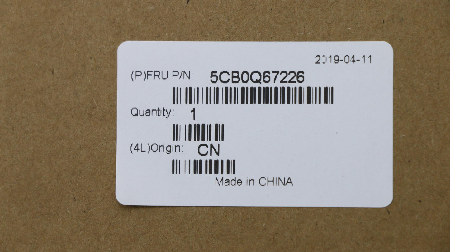 Lenovo Upper Case L 80Wk Rd Bl W/Kb B - 5CB0Q67226