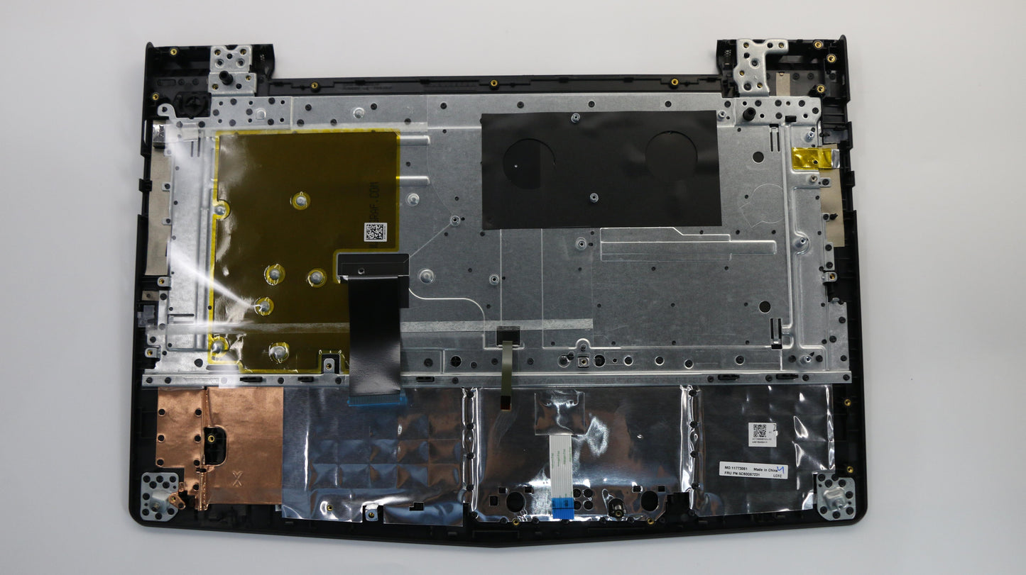 Lenovo Upper Case L 80Wk Bk Gd Bl W/K - 5CB0Q67231