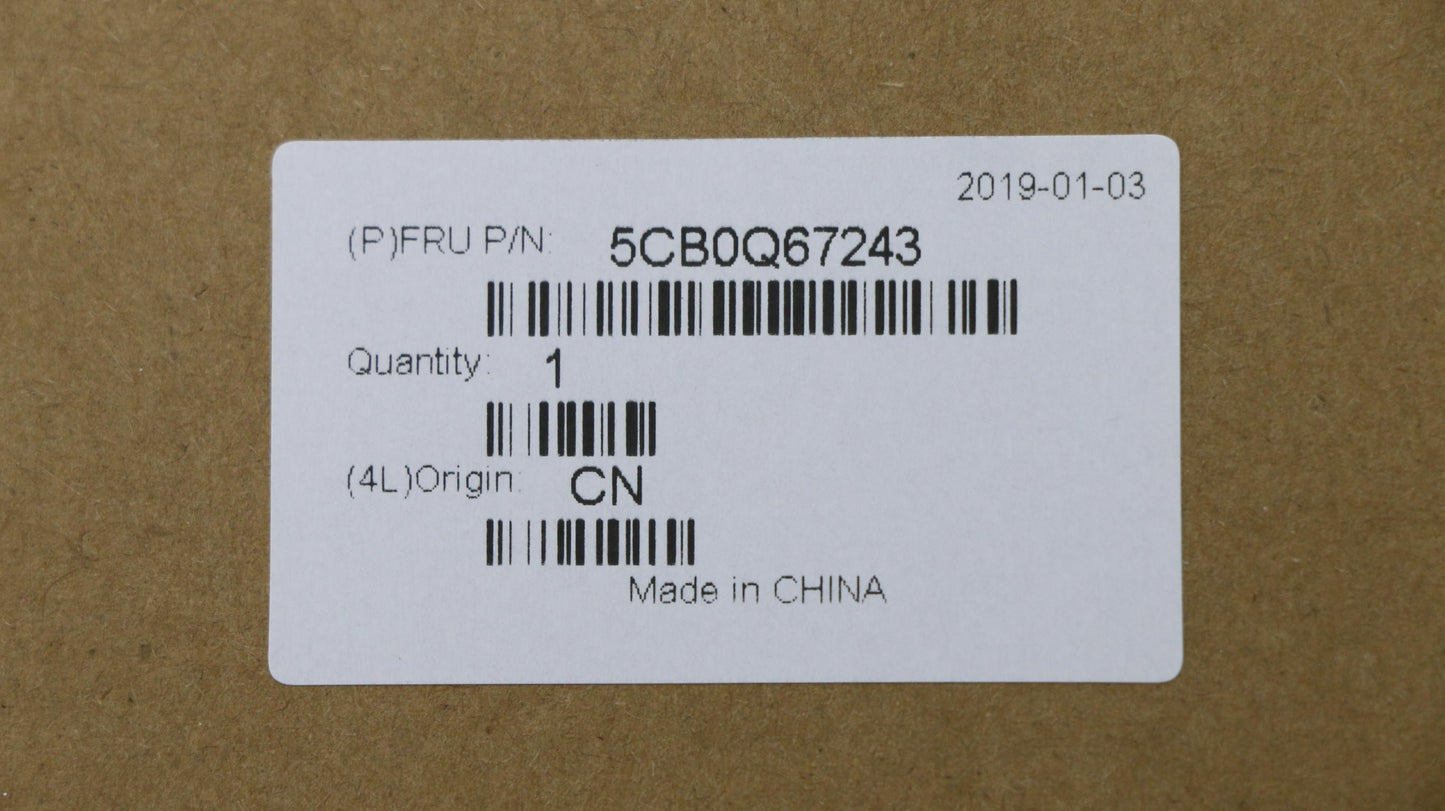 Lenovo Upper Case with Keyboard, UKR Layout, Black and Gold - 5CB0Q67243