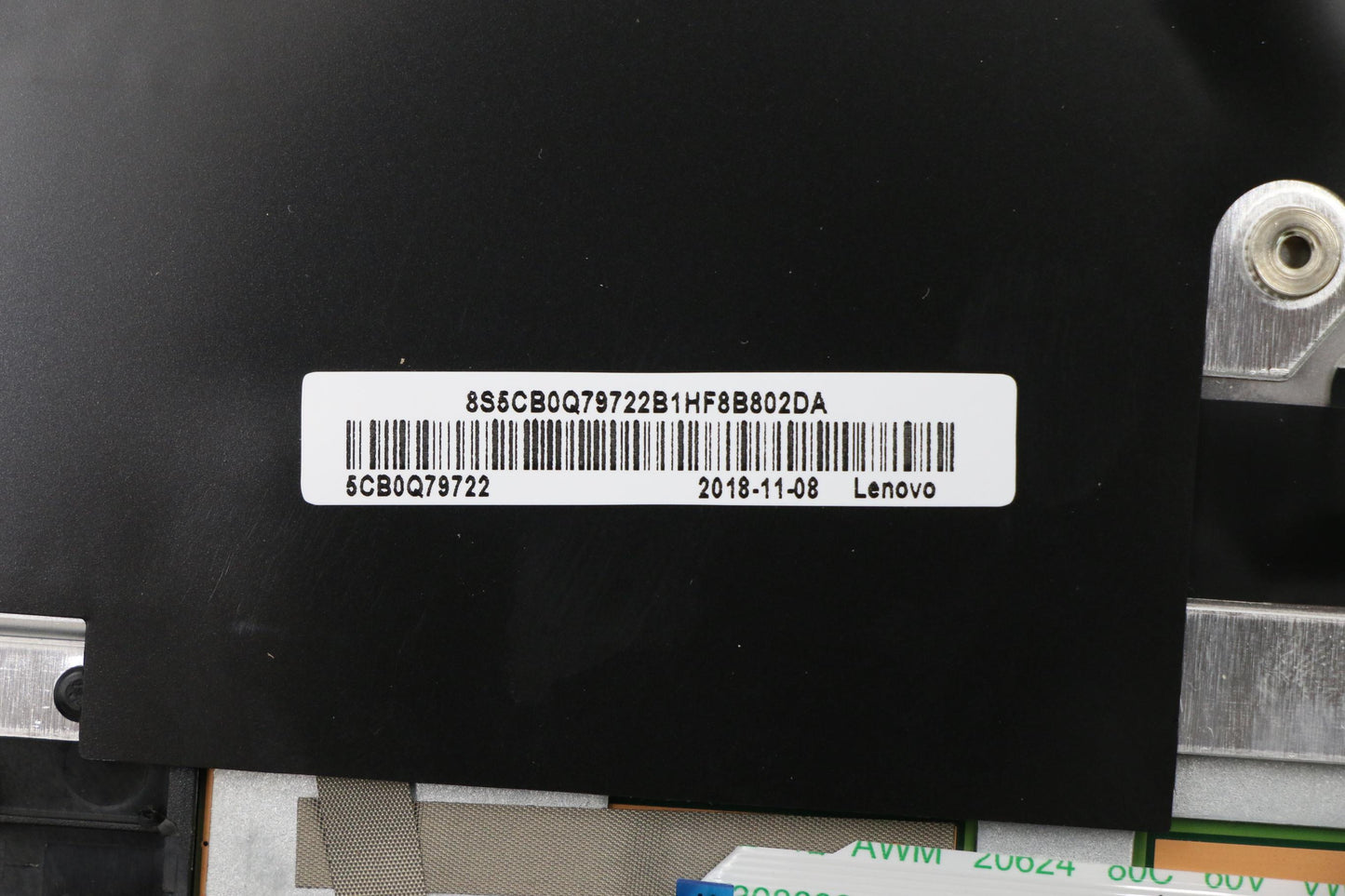 Lenovo 5CB0Q79722 Upper Case B 81Es Wkb Lsp