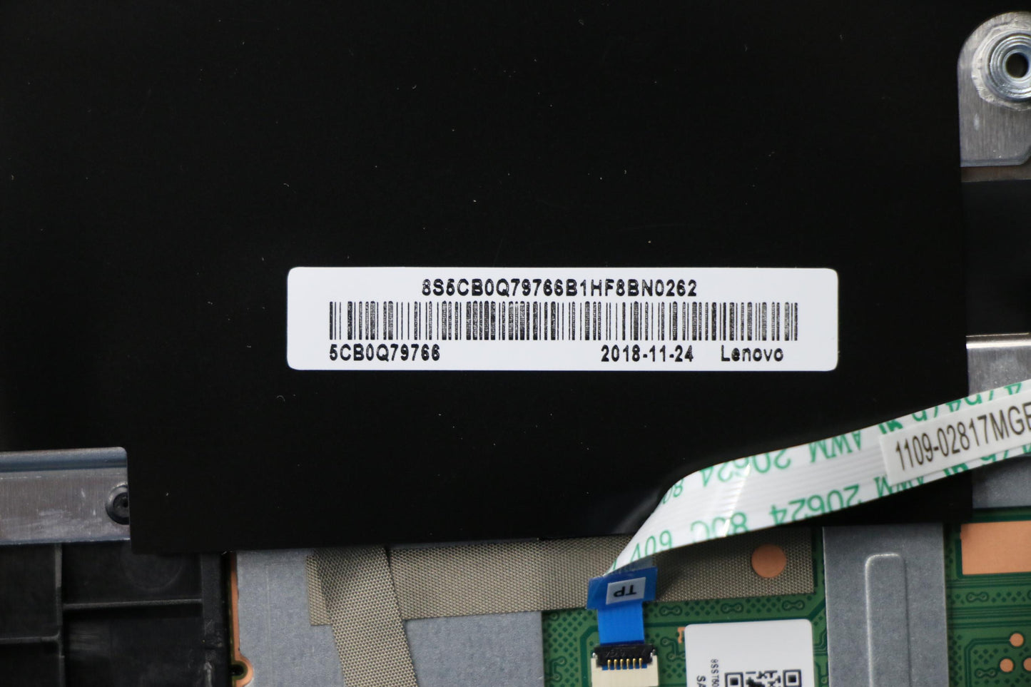 Lenovo 5CB0Q79766 Upper Case B 81Es Wkb Cfen