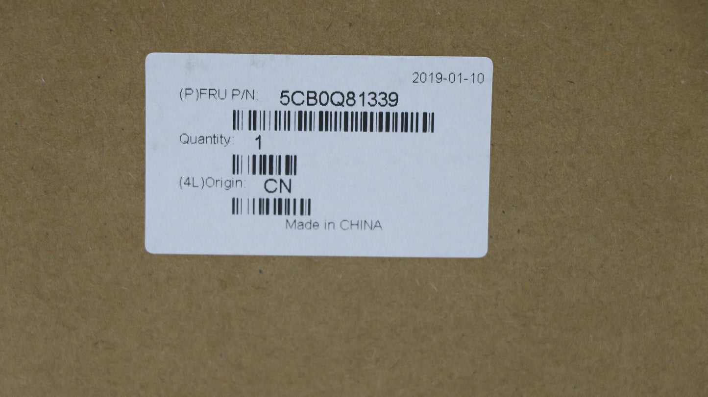 Lenovo 5CB0Q81339 Uppercase 3N 81A6 Ob Wkb Nod