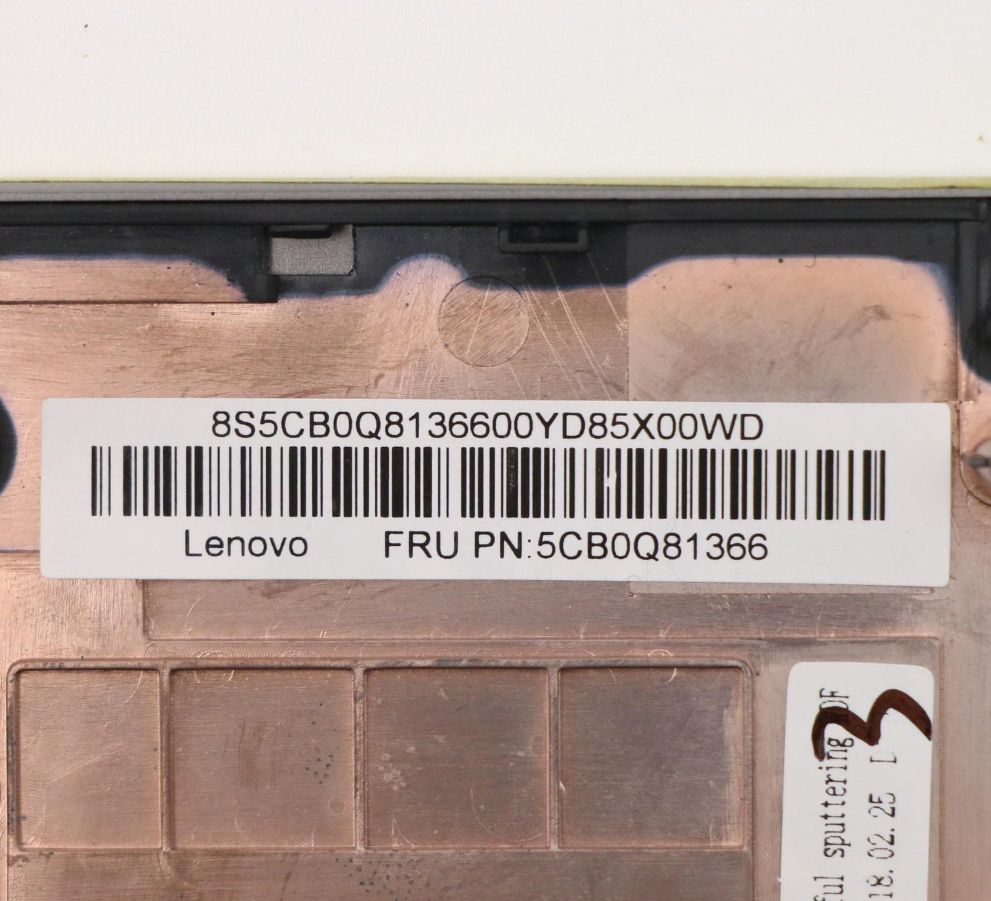 Lenovo 5CB0Q81366 Uppercase 3N 81A6 Ob Wkb Tc