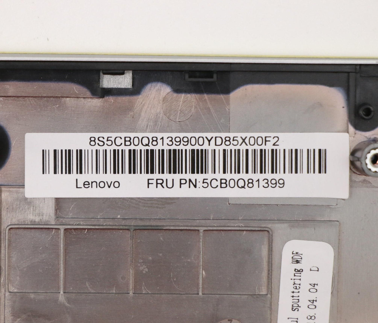 Lenovo 5CB0Q81399 Uppercase 3N 81A6 Mg Wkb Czlk