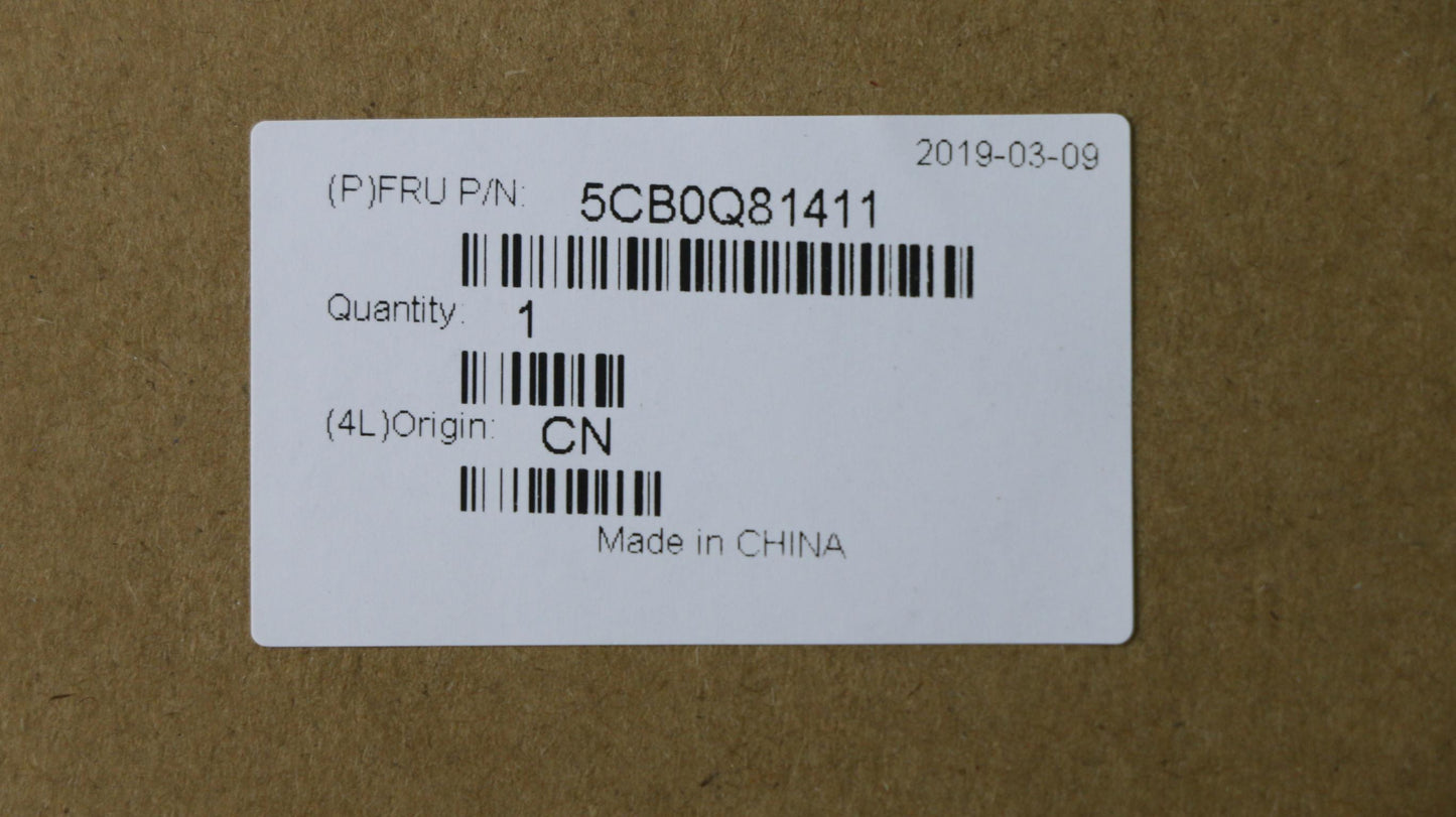 Lenovo 5CB0Q81411 Uppercase 3N 81A6 Mg Wkb Bul