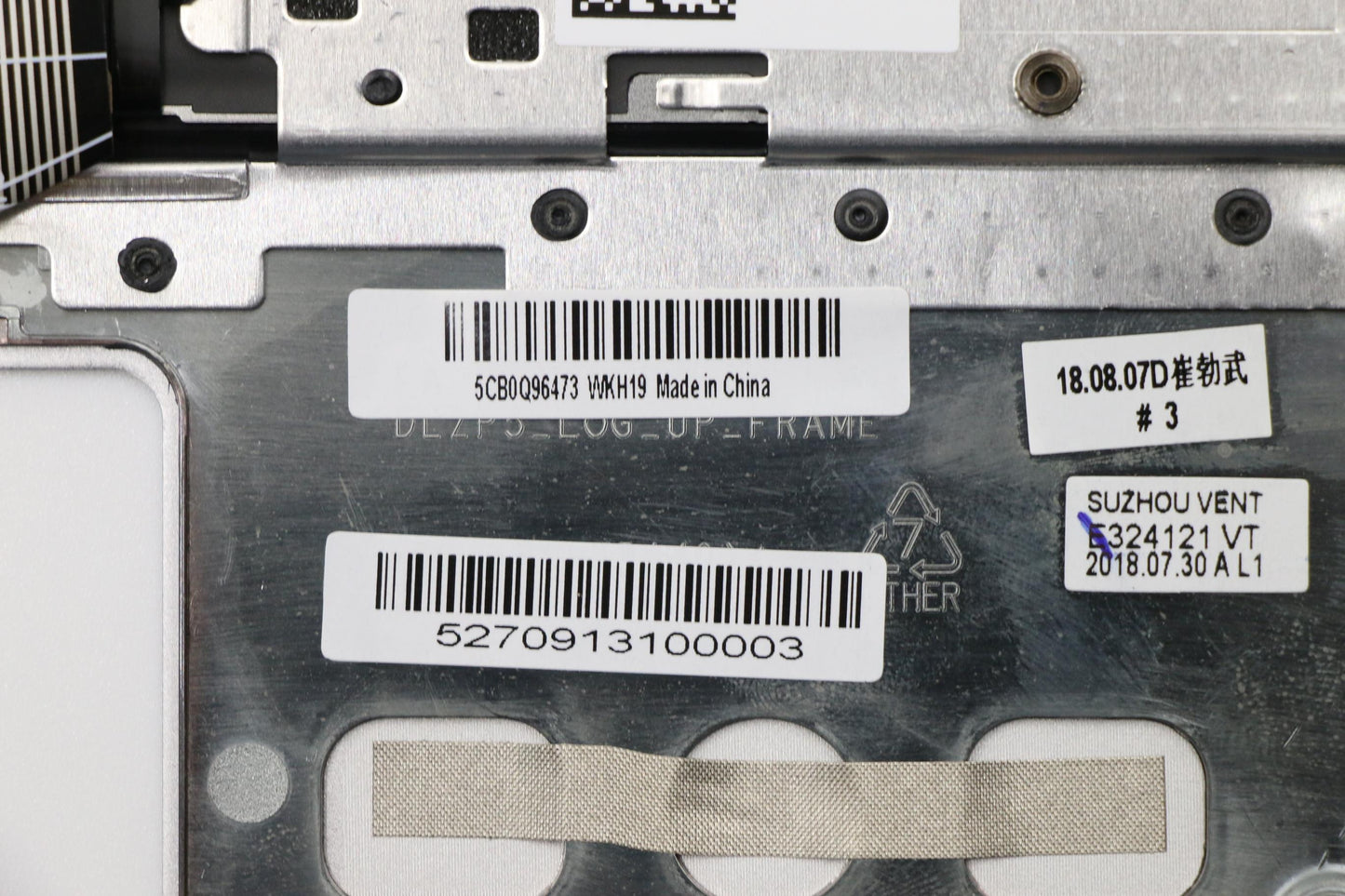 Lenovo 5CB0Q96473 Up Assemblyplatinum Wkb Are