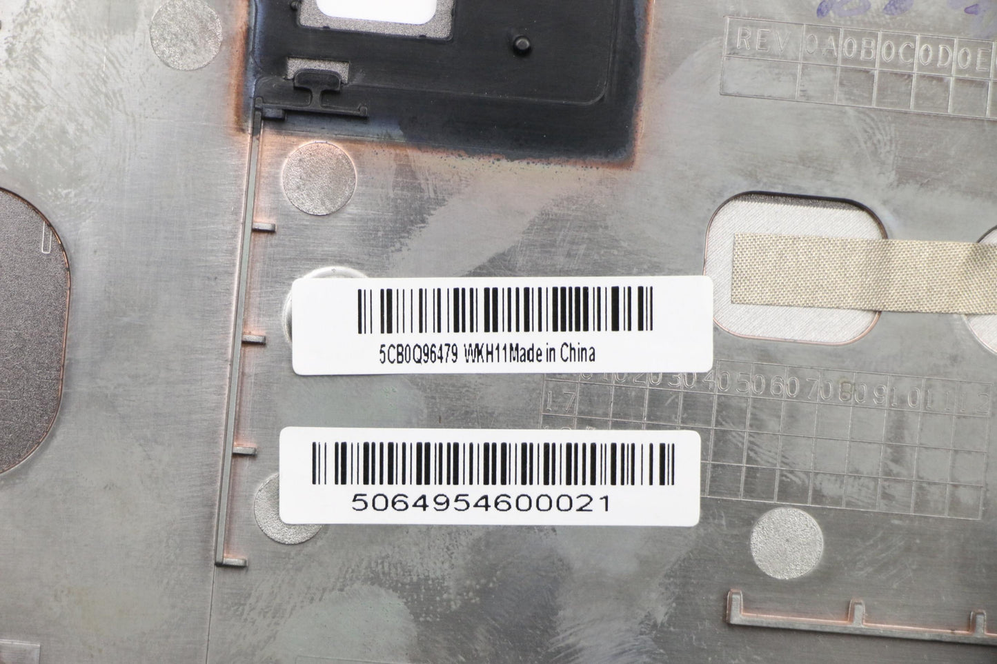 Lenovo 5CB0Q96479 Up Assemblyiron Grey Wkb Us