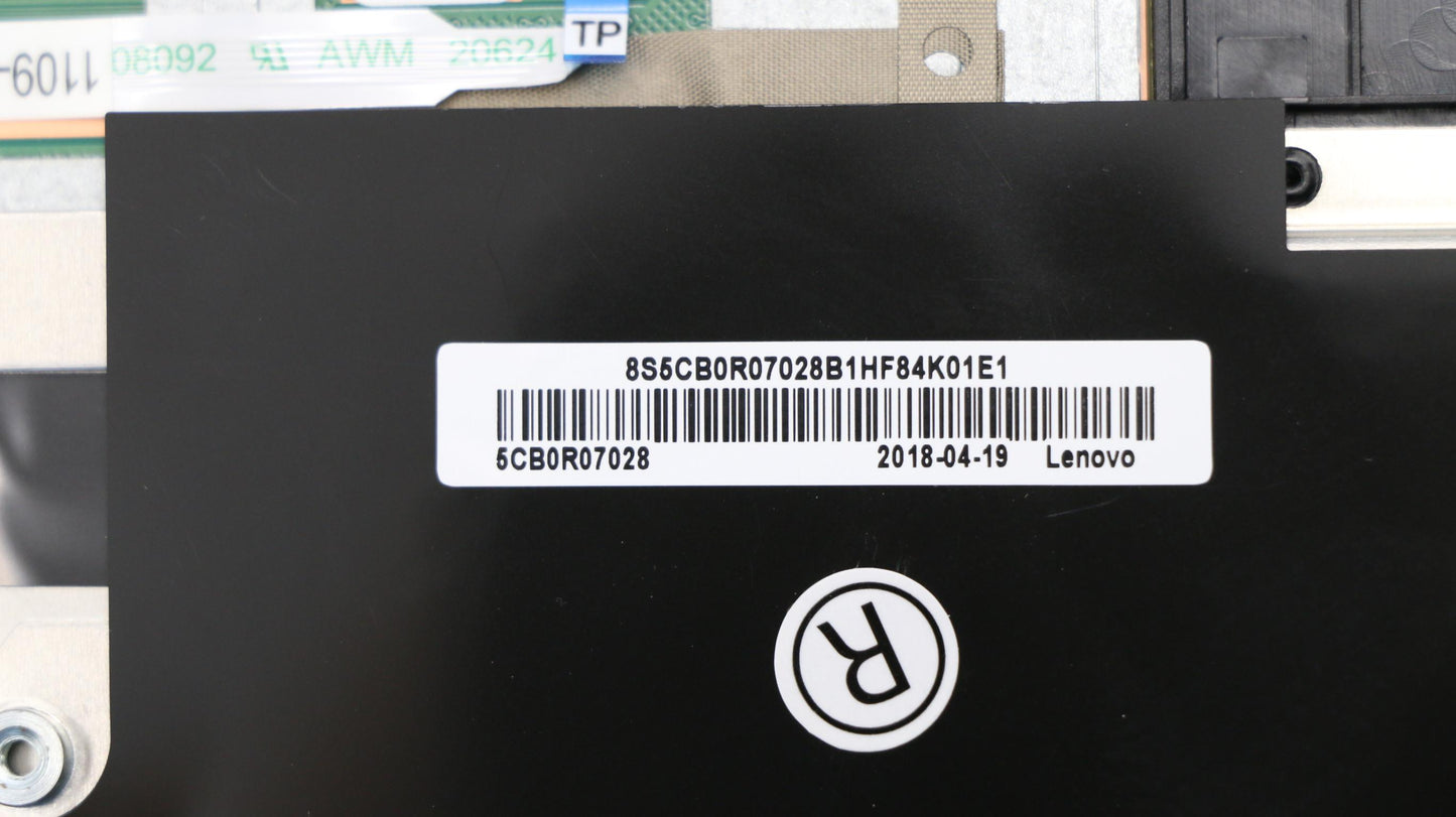 Lenovo 5CB0R07028 Upper Case B 81Er Wkb Usi