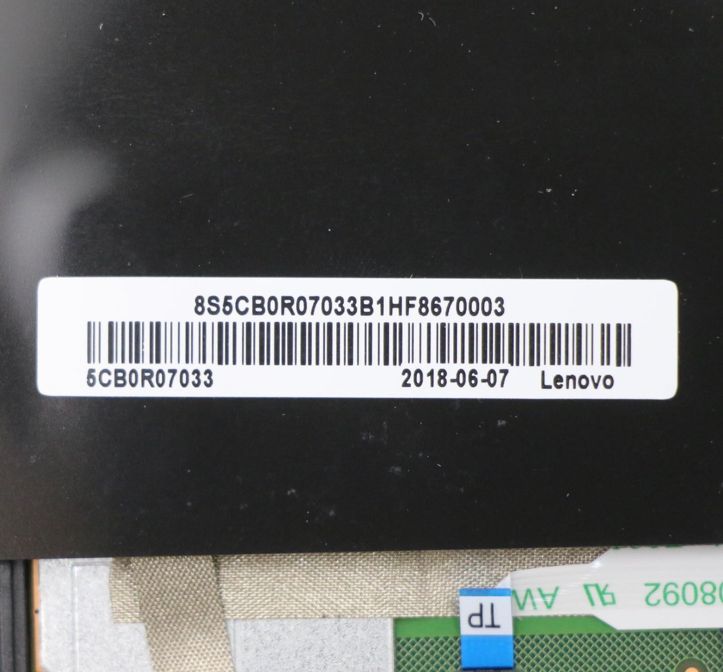 Lenovo 5CB0R07033 Upper Case B 81Er Wkb Ara