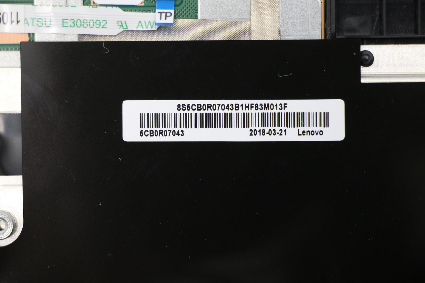 Lenovo 5CB0R07043 Upper Case B 81Er Wkb Uk