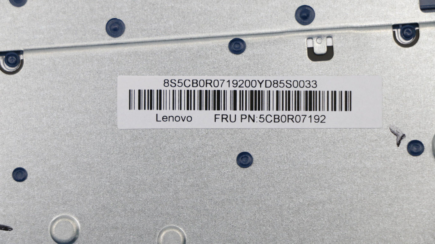 Lenovo 5CB0R07192 Uppercase 3N 81F5 Mnbu Wkb Bl