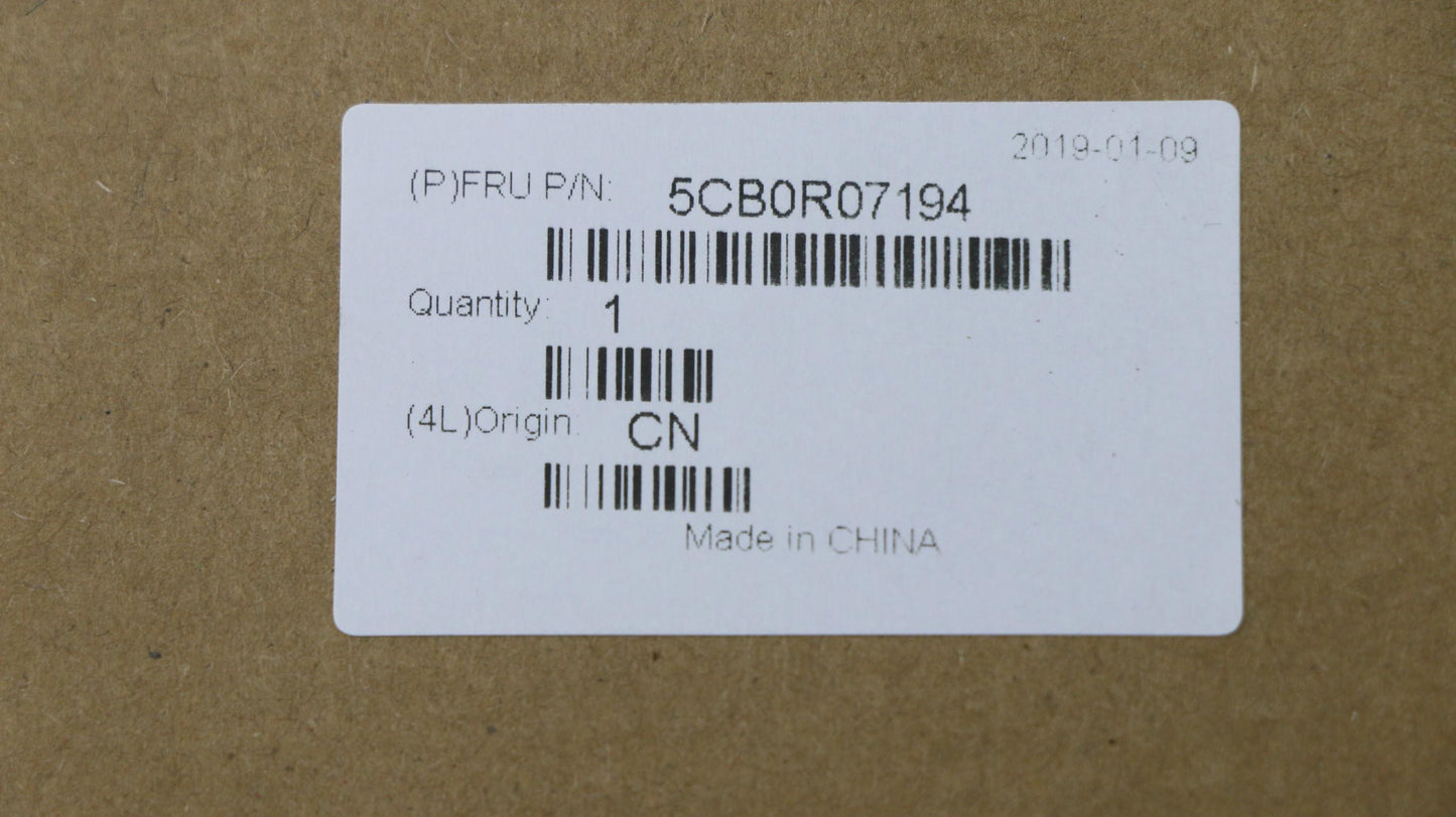 Lenovo 5CB0R07194 Uppercase 3N81F5 Mnbu Wkb Bl U