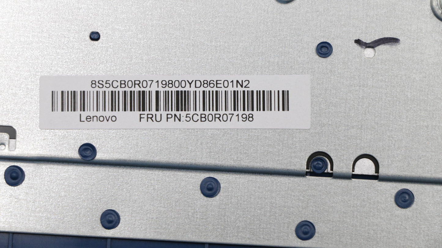 Lenovo 5CB0R07198 Uppercase 3N81F5 Mnbu Wkb Nbl