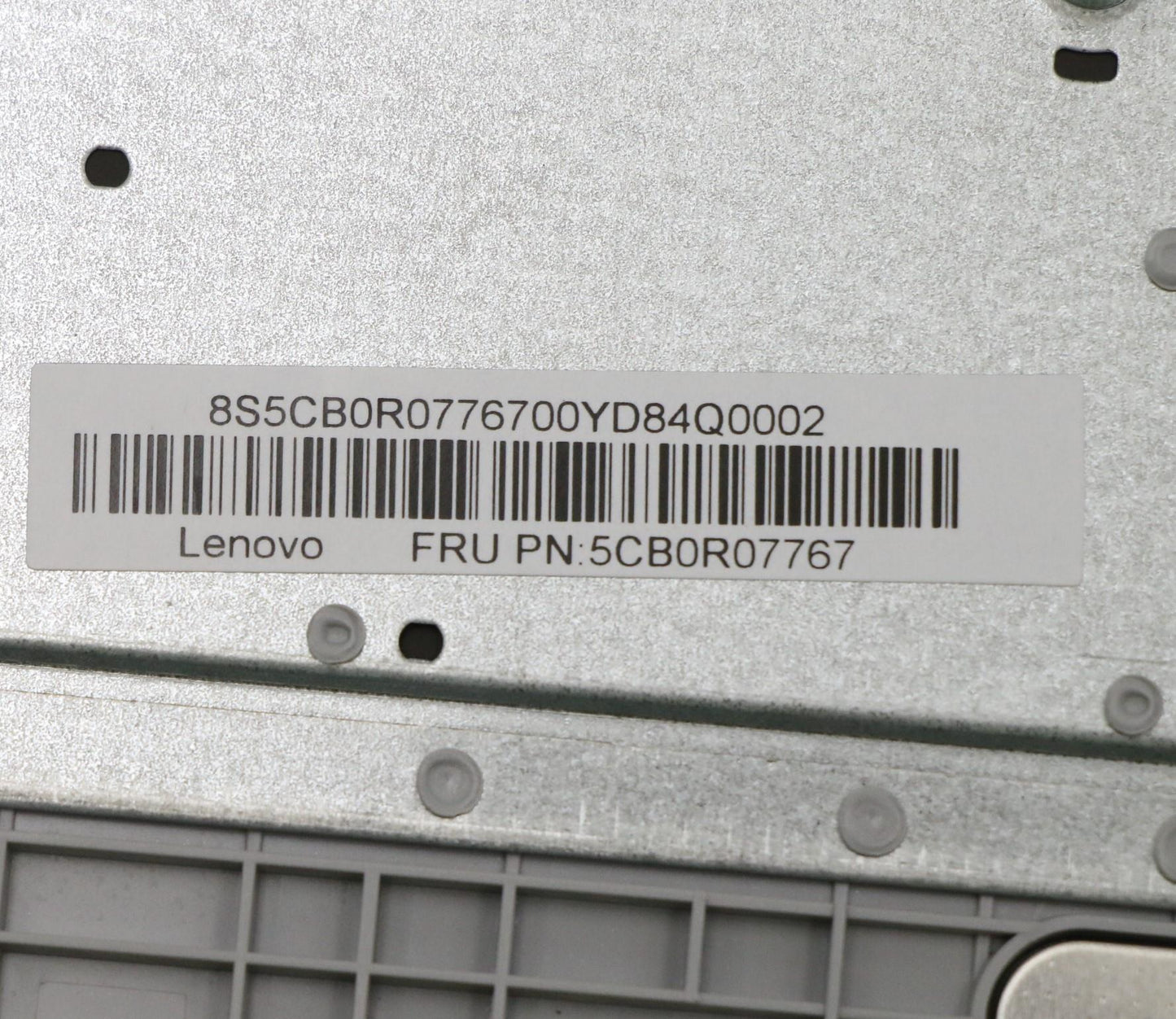 Lenovo 5CB0R07767 Upcaseasm 3N81F4 Pg Bl Wkb Czs