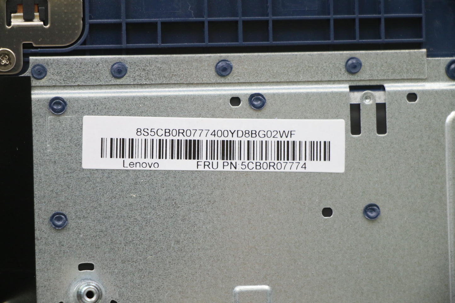 Lenovo 5CB0R07774 Upcase Asm 3N 81F4 Lb Bl Wkb U