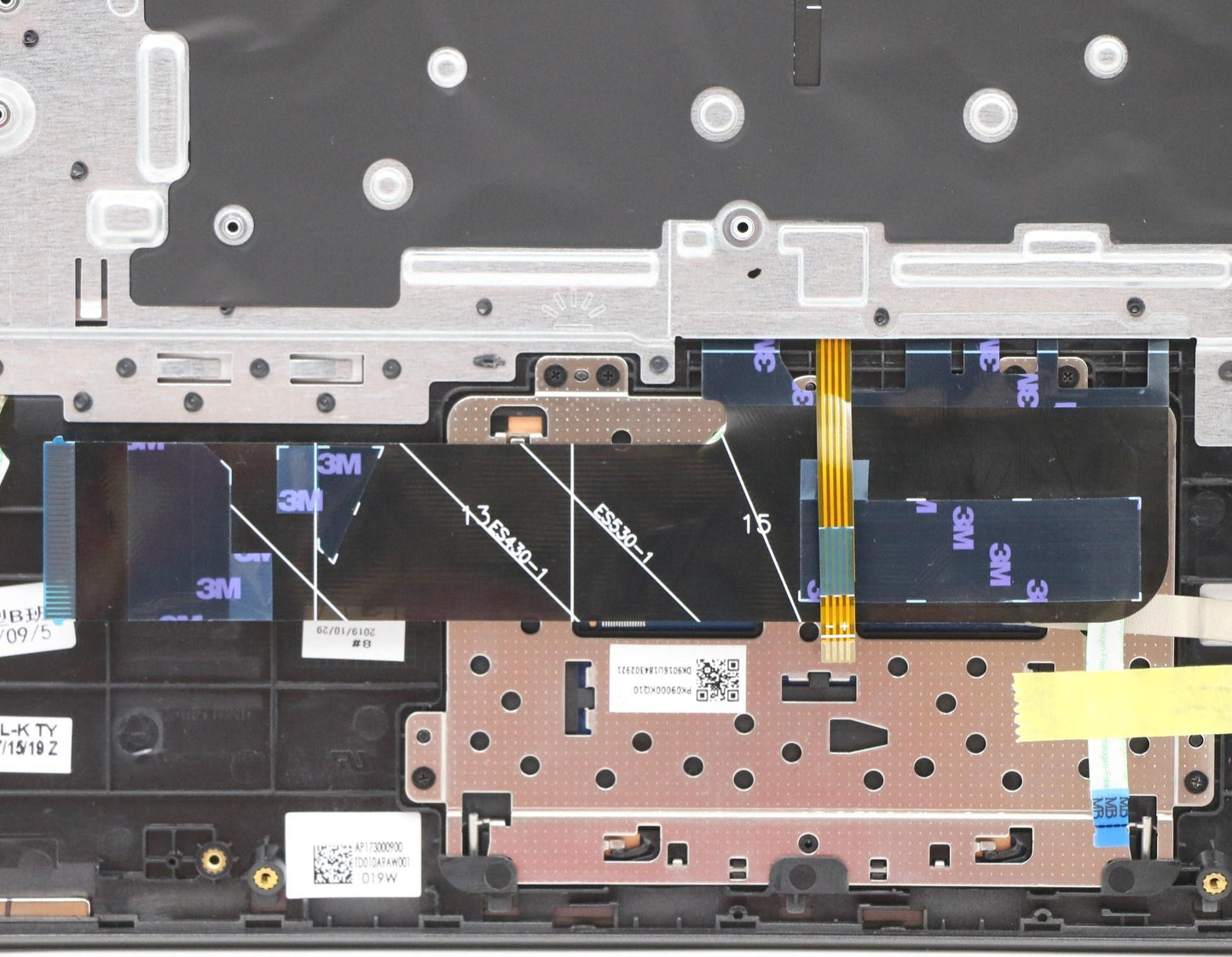 Lenovo 5CB0R08491 Logic Up Assembly Fp Bl Irongr