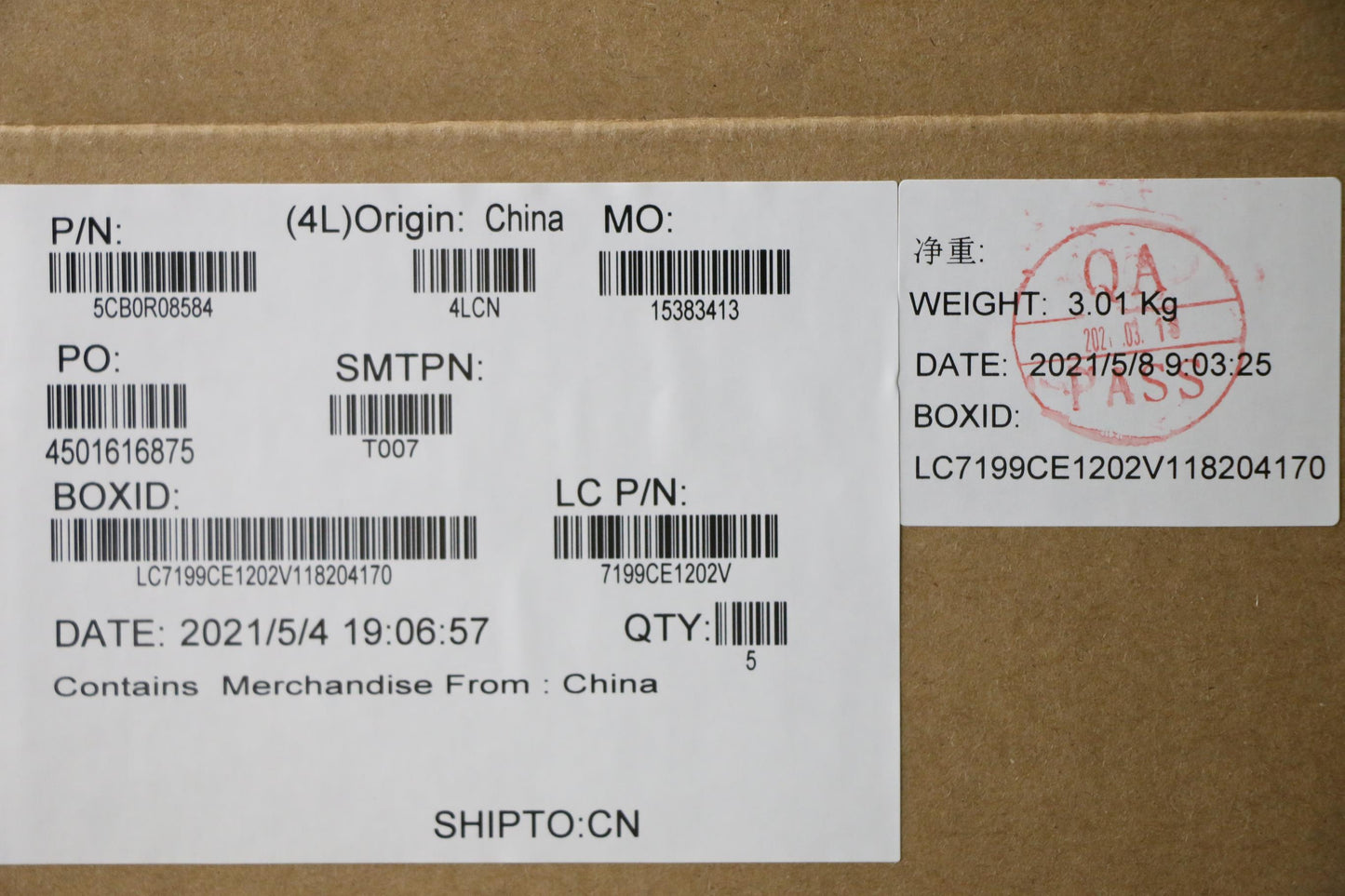 Lenovo Keyboard Internal Includes C-C - 5CB0R08584