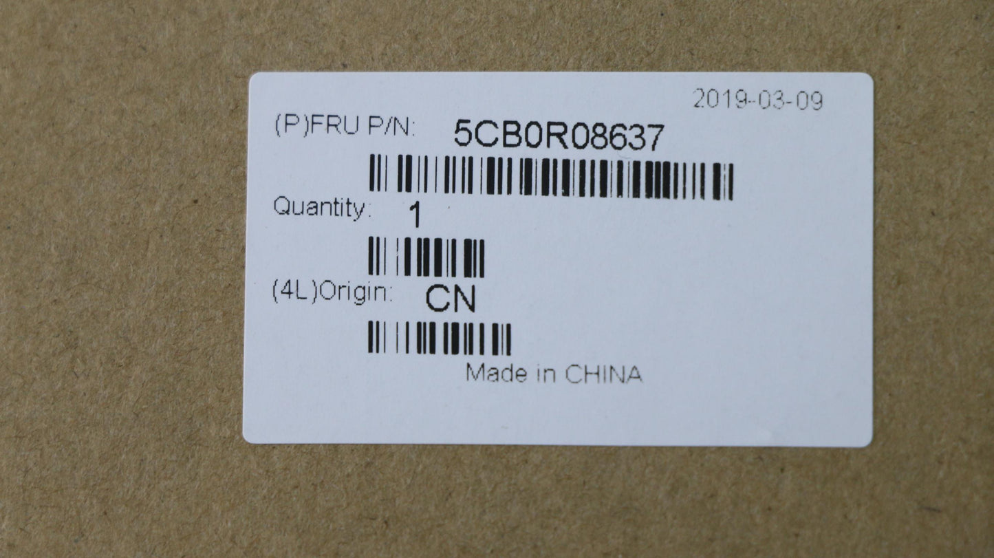 Lenovo Keyboard Internal Includes C-C - 5CB0R08637