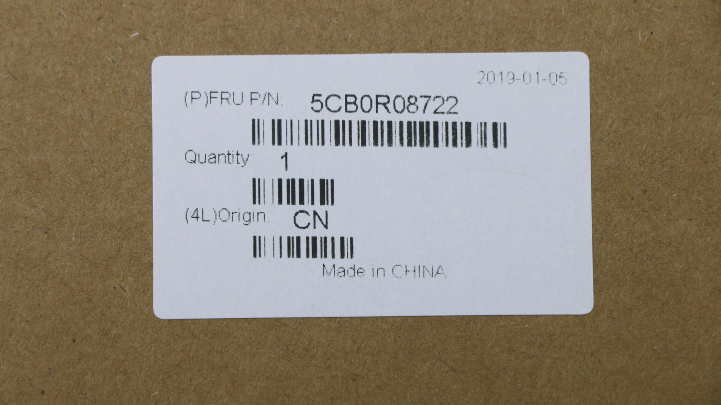 Lenovo 5CB0R08722 Logic Up Assembly Fp Bl Platin