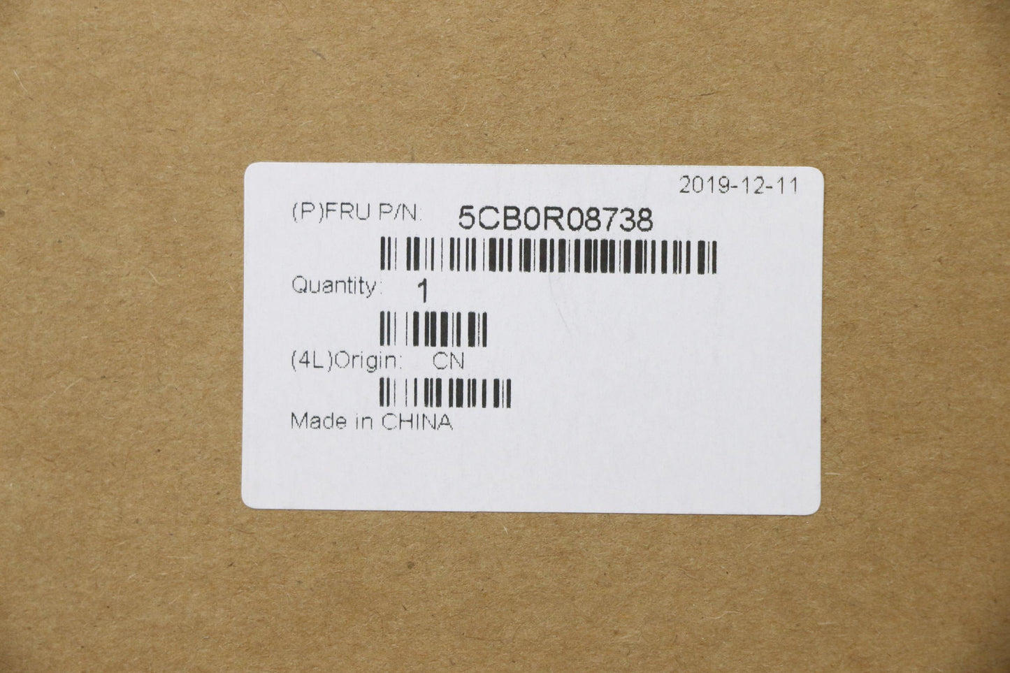 Lenovo Keyboard Internal Includes C-C - 5CB0R08738