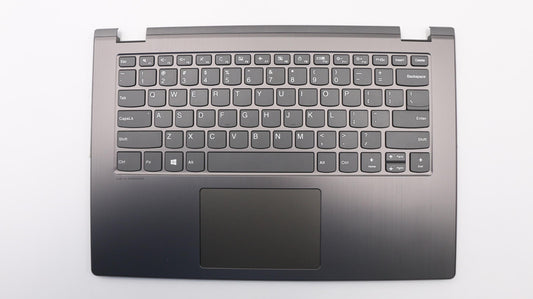 Lenovo (5CB0R08747) C-Cover with Keyboard, USA, Iron Gray, Non-Backlit, Non-Fingerprint