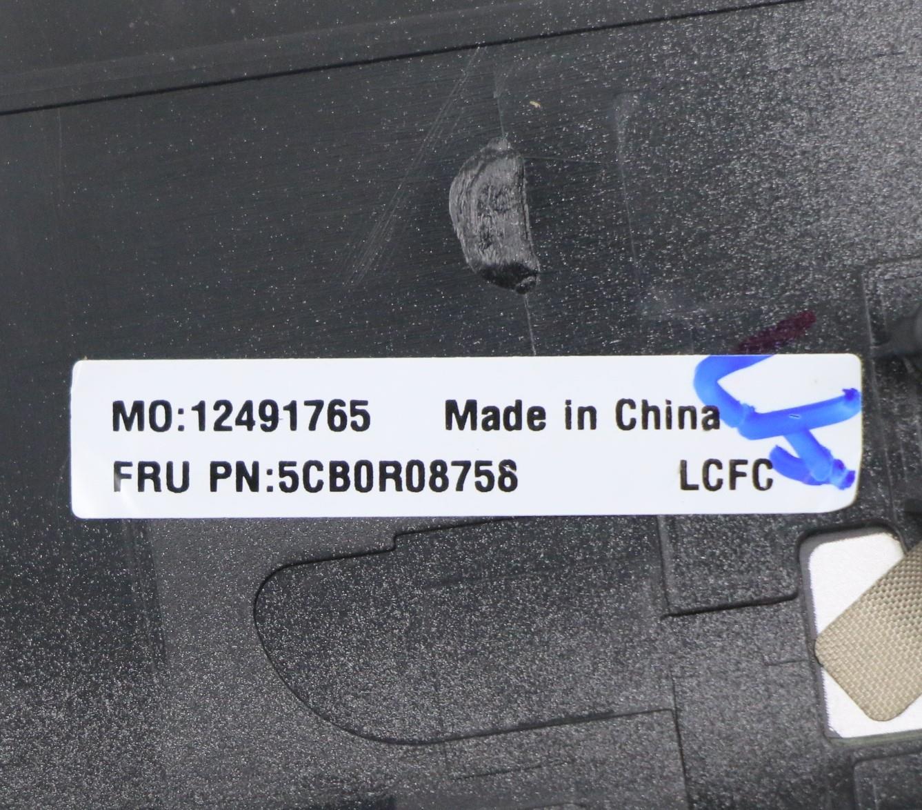 Lenovo Keyboard Internal Includes C-C - 5CB0R08758