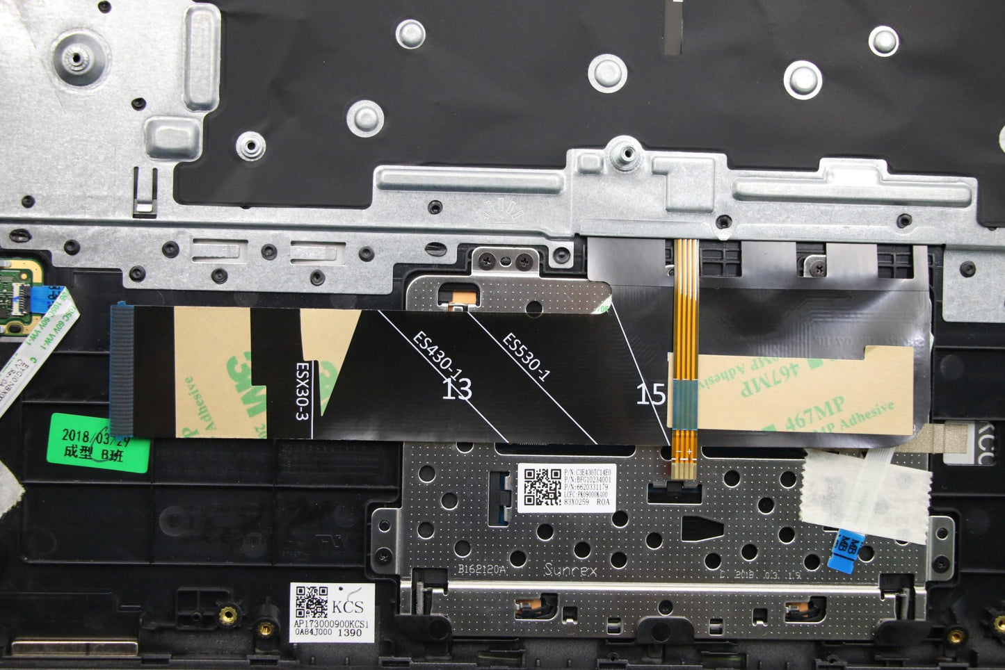 Lenovo Keyboard Internal Includes C-C - 5CB0R08793