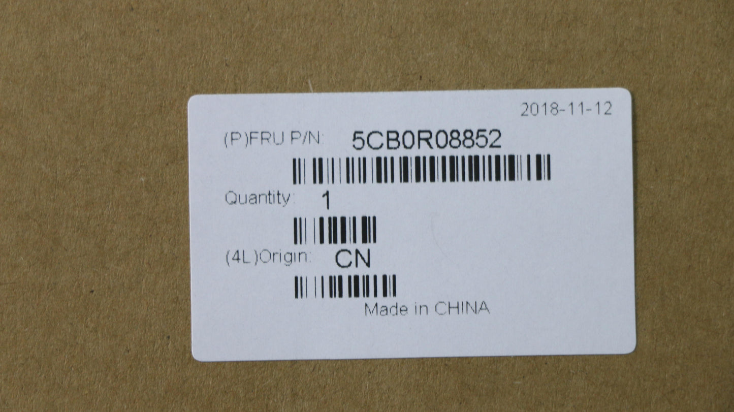 Lenovo 5CB0R08852 Logic Up Assembly Fp Bl Irongr