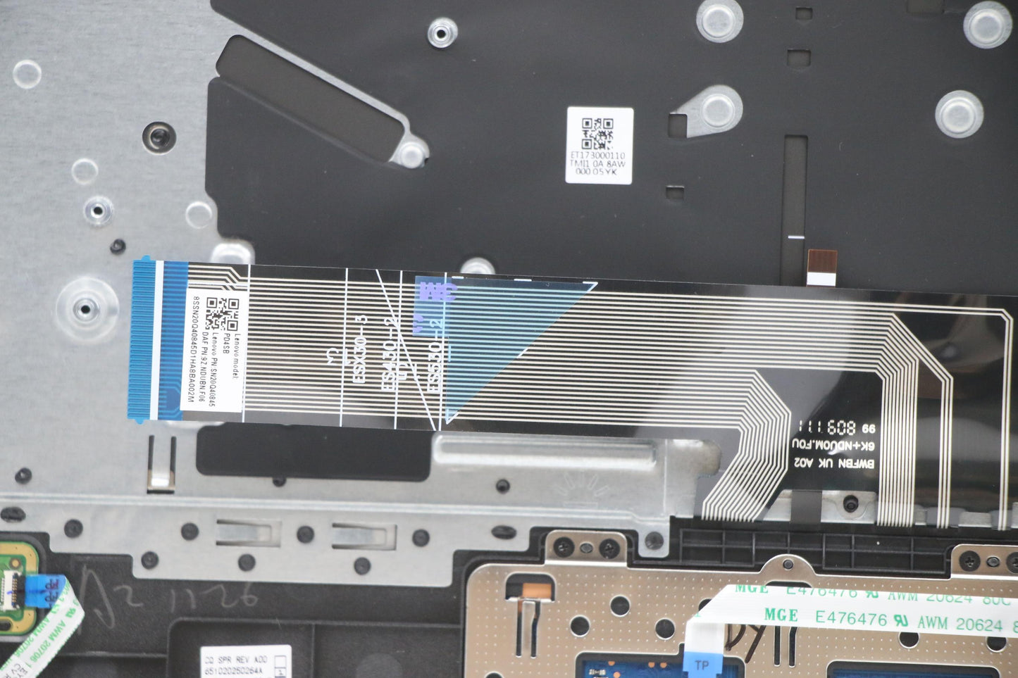 Lenovo 5CB0R08888 Logic Up Assembly Fp Bl Irongr