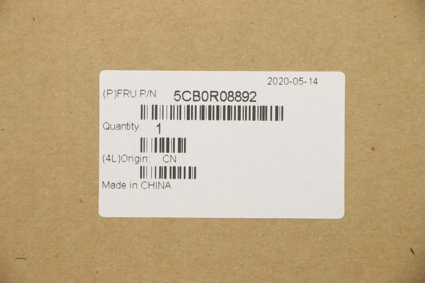 Lenovo Keyboard Internal Includes C-C - 5CB0R08892