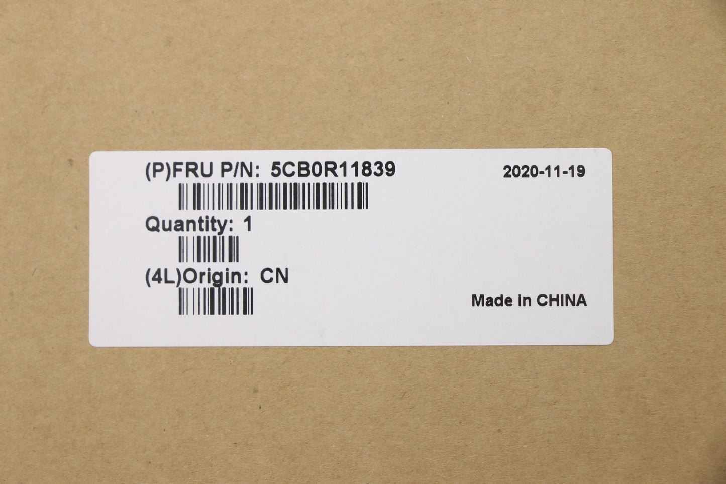 Lenovo 5CB0R11839 Logic Up Assembly Fp Bl Iron G