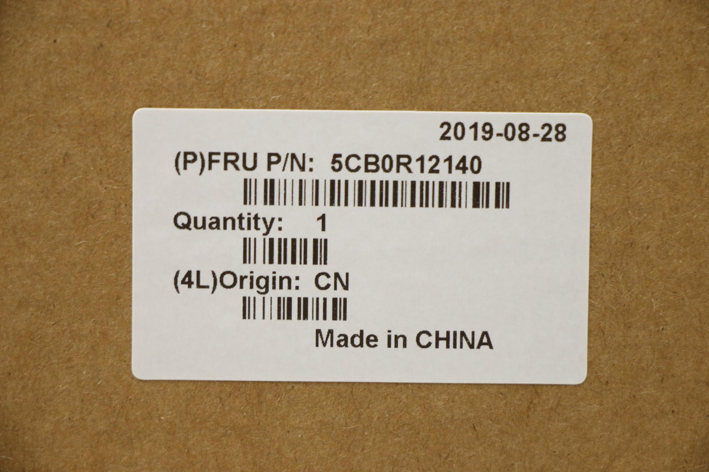 Lenovo 5CB0R12140 Logic Up Assembly Fp Bl Pggk