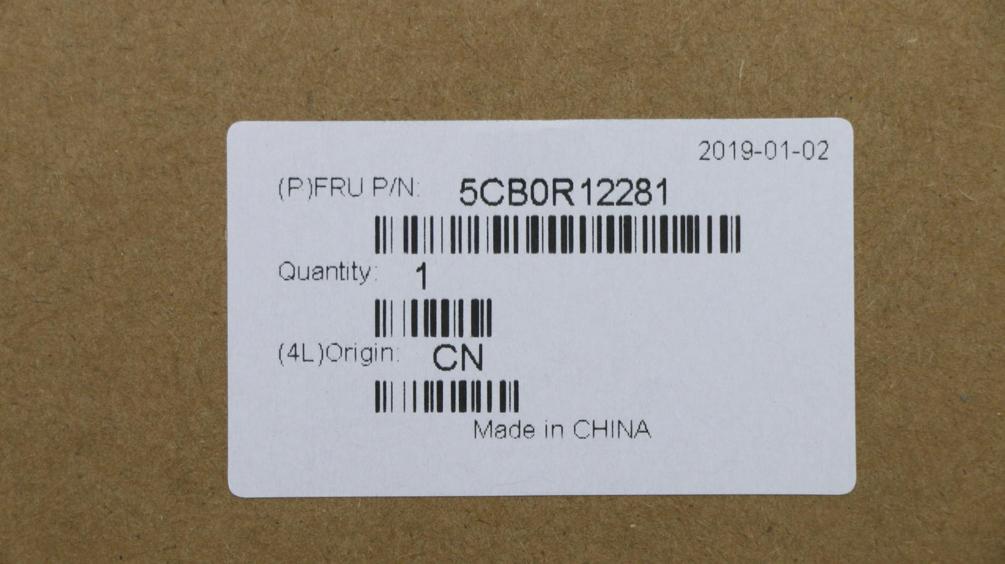 Lenovo 5CB0R12281 Logic Up Assembly Fp Bl Copsw