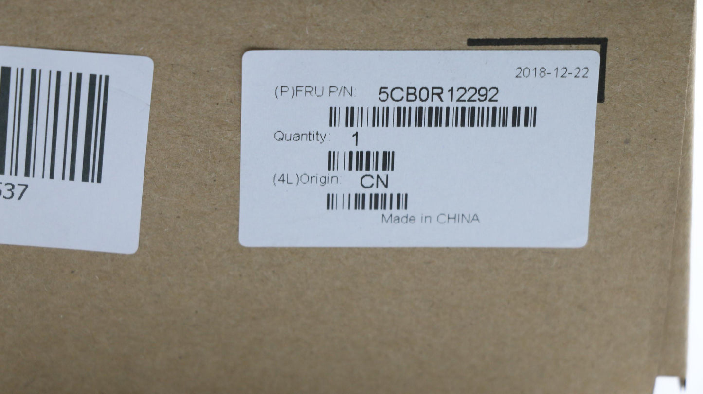 Lenovo 5CB0R12292 Log Low Assembly Covercopper