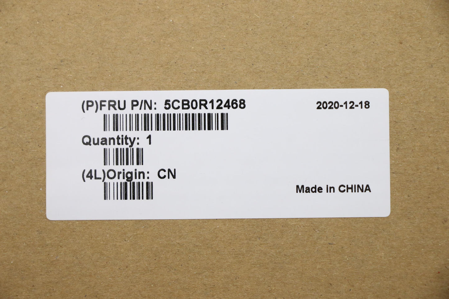 Lenovo 5CB0R12468 Logic Up Assembly Fp Bl Pguk