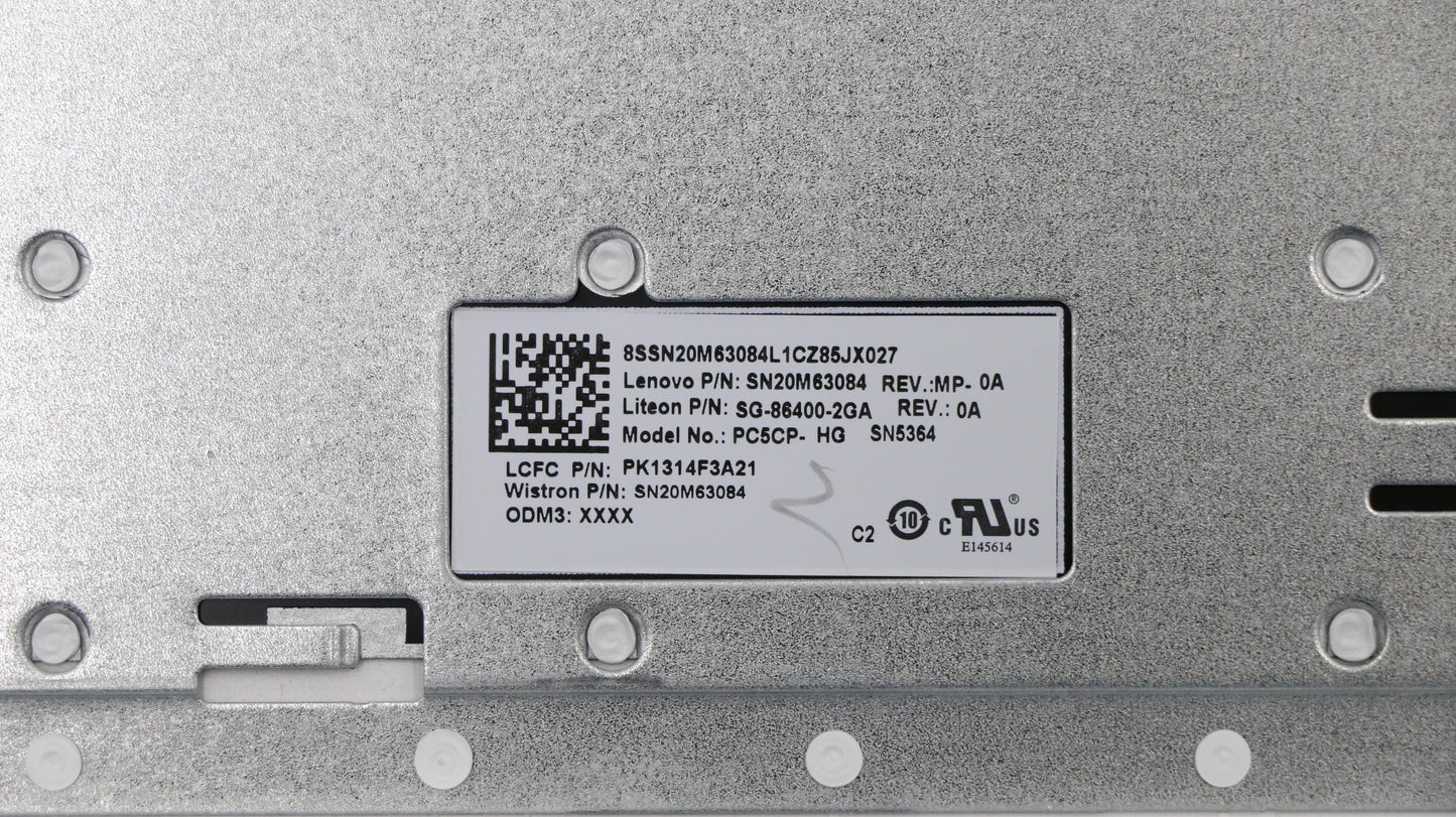 Lenovo Keyboard Internal Includes C-C - 5CB0R16516