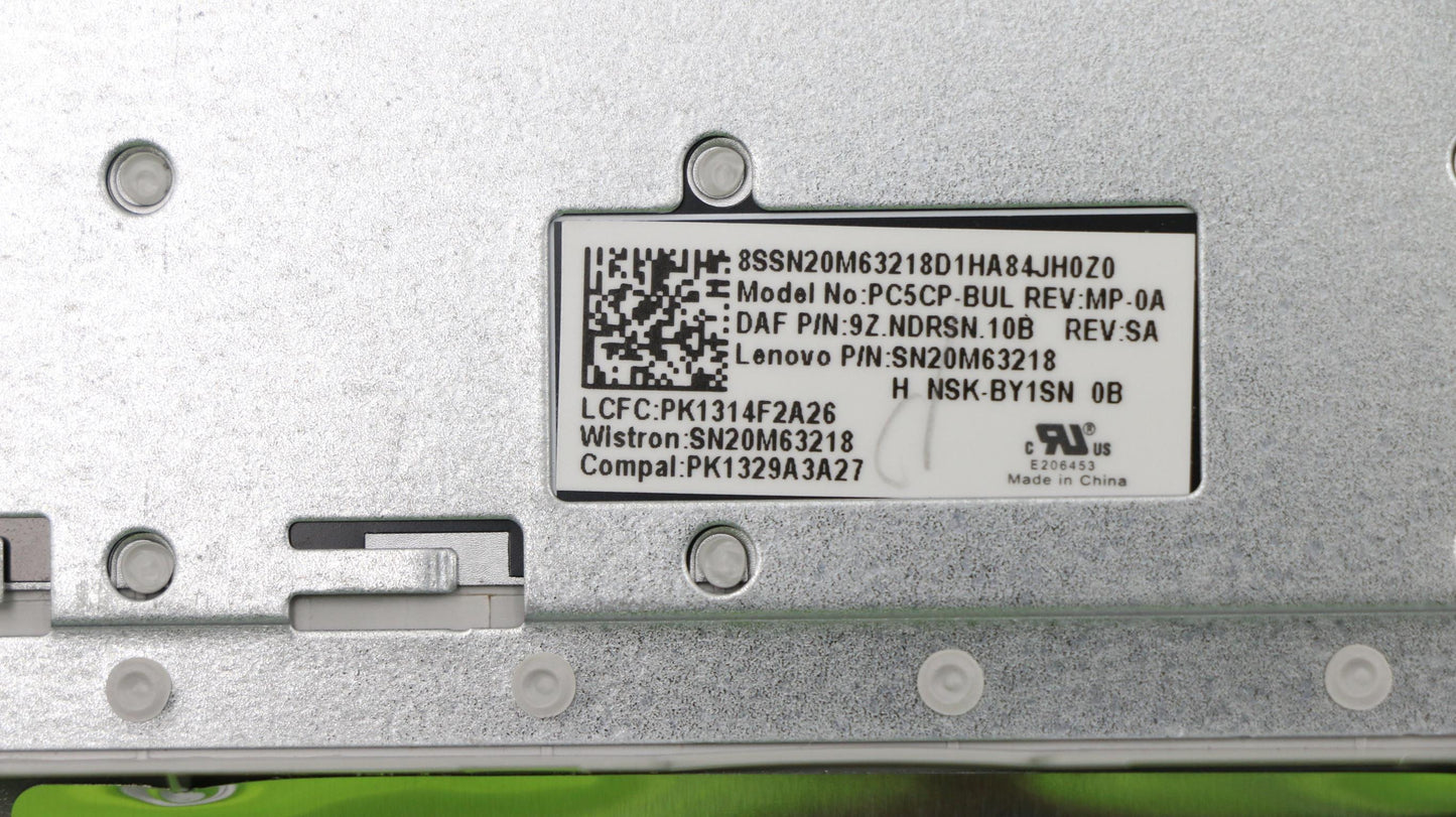 Lenovo Keyboard Internal Includes C-C - 5CB0R16520