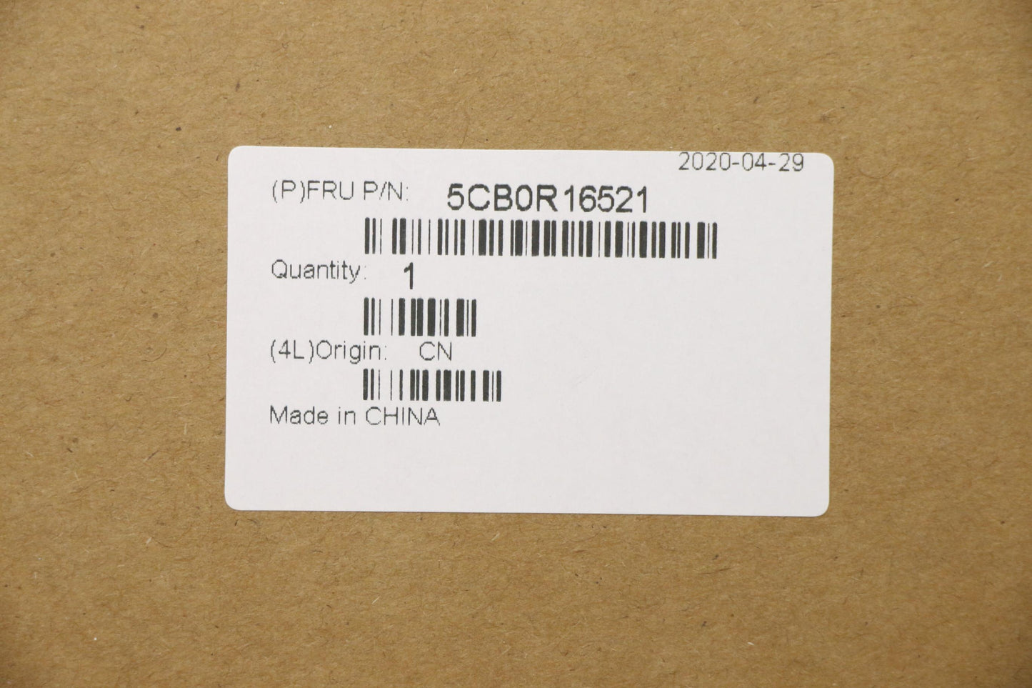 Lenovo Keyboard Internal Includes C-C - 5CB0R16521