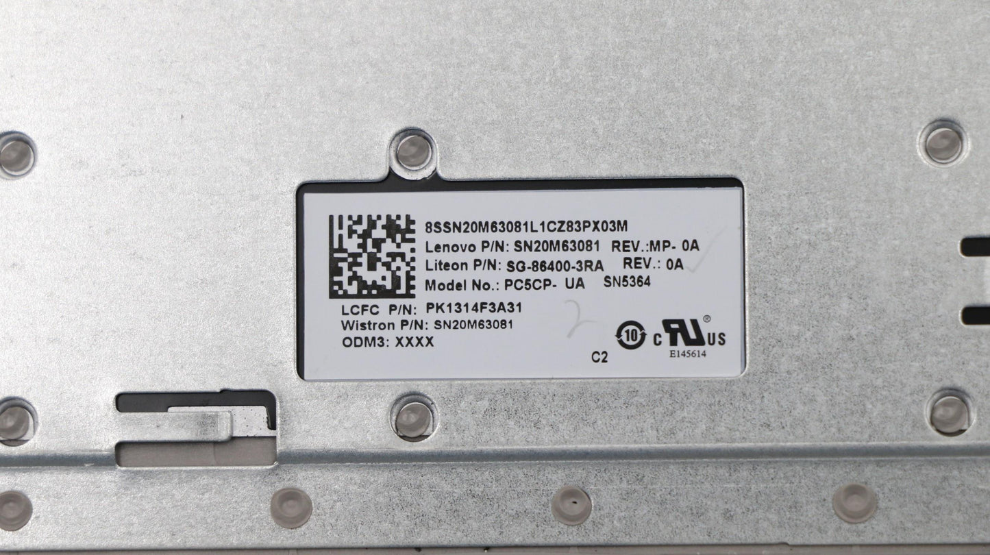 Lenovo Keyboard Internal Includes C-C - 5CB0R16542