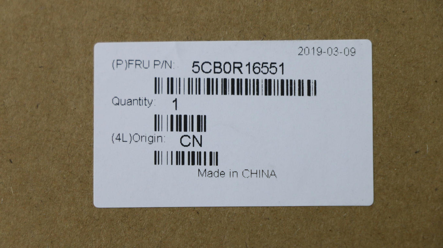 Lenovo Keyboard Internal Includes C-C - 5CB0R16551