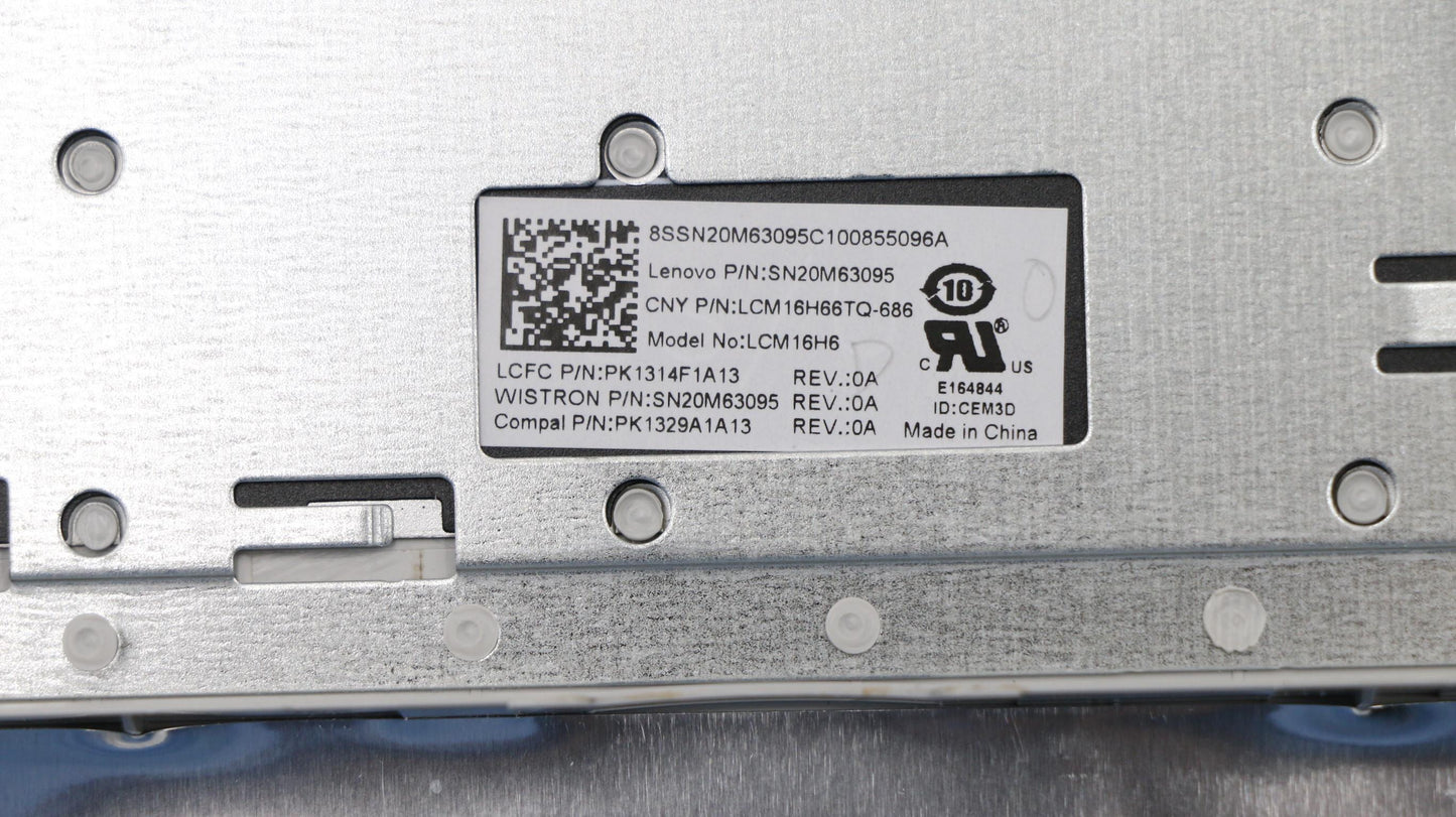 Lenovo Keyboard Internal Includes C-C - 5CB0R16631