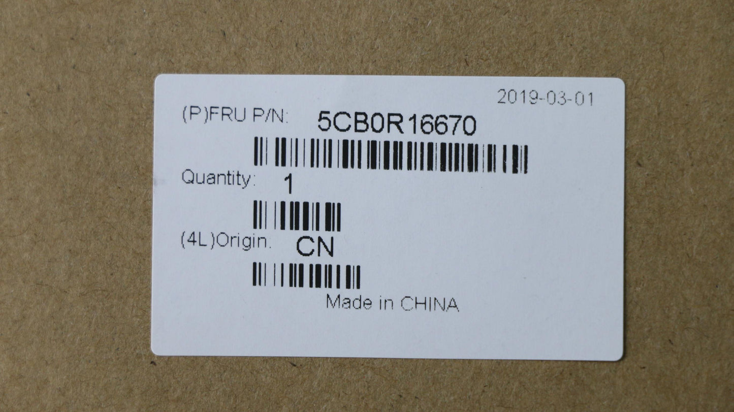 Lenovo Keyboard Internal Includes C-C - 5CB0R16670
