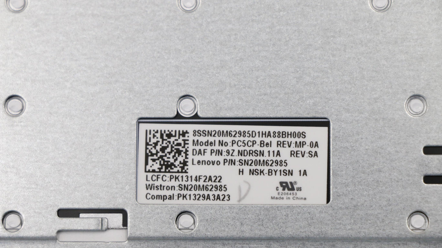 Lenovo Keyboard Internal Includes C-C - 5CB0R16676