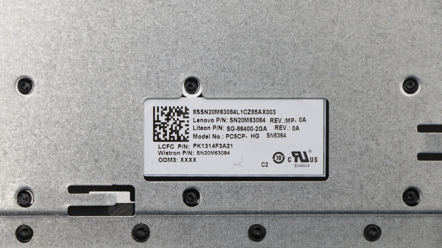 Lenovo Keyboard Internal Includes C-C - 5CB0R16678